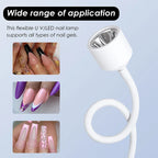 Mini Foldable UV LED Nail Lamp | Compact & Travel-Ready, USB Powered