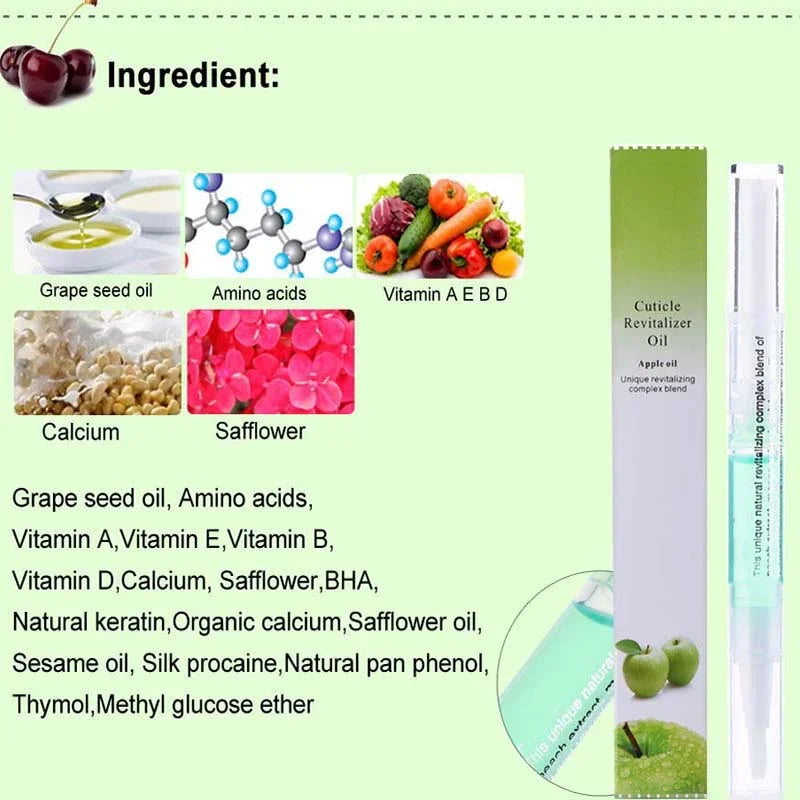 Scented Nail Cuticle Regeneration Oil Pen | 9 Scents | Nourishing Formula