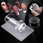 French Manicure Nail Stamping Plates Kit — Multiple Designs