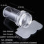 Nail Art Stamper & Scraper Set | Clear Jelly Plate for Precise Designs
