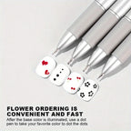 Double-Ended Nail Art Dotting Pen | Dots, Marbling & Floral Designs