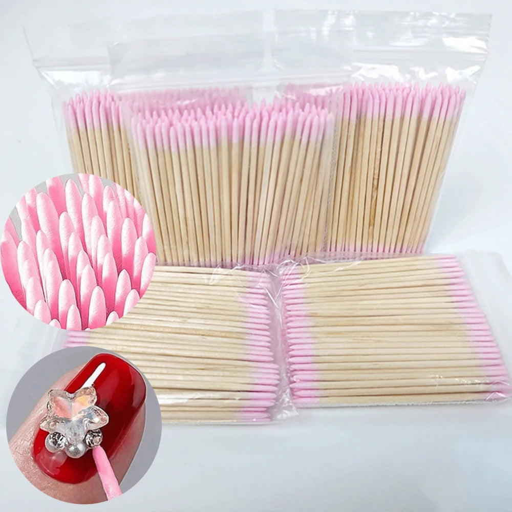 Nail Cuticle Pusher & Remover Sticks (400 Pcs) Secondary image
