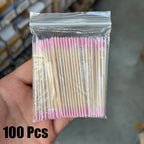 Nail Cuticle Pusher & Remover Sticks | Disposable & Hygienic (400 Pcs)