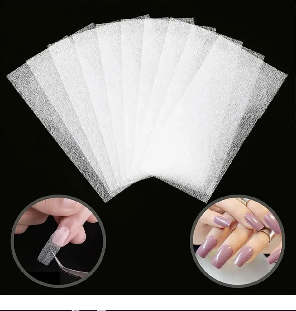 Fiberglass Nail Extension Silk Wrap Forms