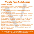 Strong Hold Nail Glue for Press-On Nails