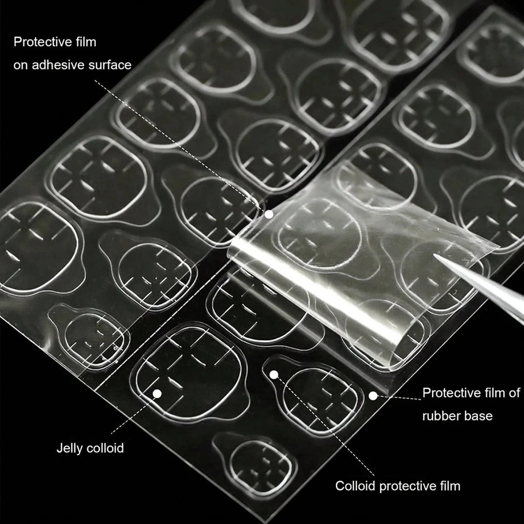 Double-Sided Nail Jelly Glue Adhesive Tabs