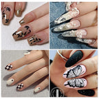 Bridal Lace Nail Art Stamping Plate | Butterfly & Floral Designs