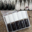 Black & White Lace Nail Transfer Foils (10 Rolls)