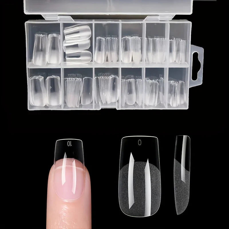 Full Cover Press-On Nail Tips (120 Pcs)