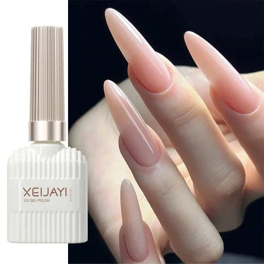 Nude Pink Glitter Gel Nail Polish — Soak Off UV/LED Main image