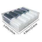 Black & White Lace Nail Transfer Foils (10 Rolls)