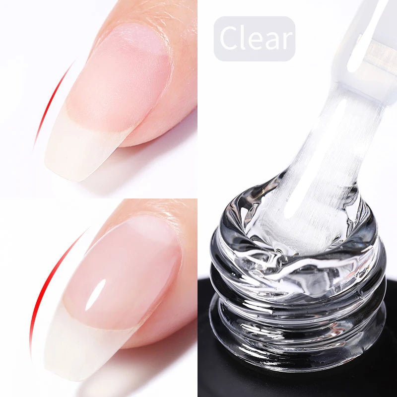 Milky Pink Rubber Base Gel Nail Polish (15ml)