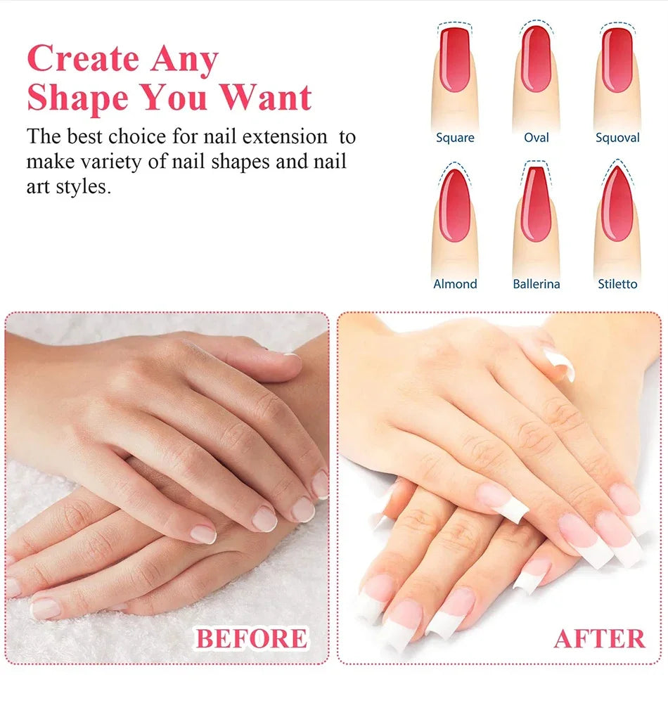 Fiberglass Nail Extension Silk Wrap Forms