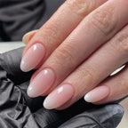 Blush Pink Oval Almond Press-On Nails (24 Pcs)