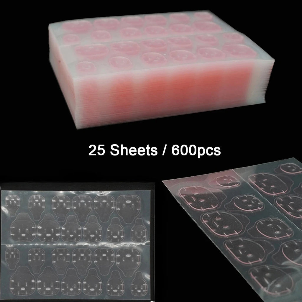 Double-Sided Nail Jelly Glue Adhesive Tabs
